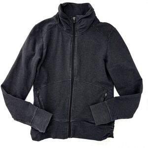 Patagonia Jacket Womens Size Small Gray Swell Belle Full Zip Thumbholes‎ FLAW*